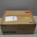 TCL 52" Low Profile Ceiling Fan with Light, Slim, Silver, Flush Mount, DC Reversible Motor, 6 Speeds, Remote Control, Noiseless, Dimmable, LED Light, 3CCT, Modern Ceiling Fan for Bedroom Living Room