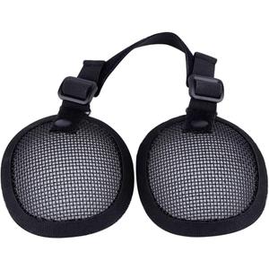 Steel Net Ear Protection for CS Games Shooting Tactical Airsoft Paintball
