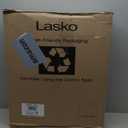 Lasko Pedestal Fan, Oscillating Fan for Bedroom with Adjustable Height and 3 Cooling Speeds, Portable, 18", Black, 1827