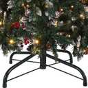 Christmas Tree Stands for Artificial Trees: Small Christmas Tree Base Replacement Iron Christmas Tree Metal Stand for Christmas Tree (15.7 x 15.7 x 4.9 Inch)