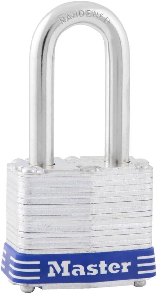 Master Lock 3DLF 1-1/2" No. 3 Long Shackle Laminated Padlock