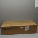 Minislak 72 Inch Ceiling Fan No Light with Remote, 8 Aluminum Blades, Industrial DC Motor Quiet Operation, 6 Speeds, Large Indoor Outdoor Ceiling Fan for Garage, Patio, Living Room (Black)