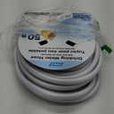 Camco TastePURE 50-Ft Water Hose - RV Drinking Water Hose Contains No Lead, No BPA & No Phthalate - Features Diamond-Hatch Reinforced PVC Design - 5/8” Inside Diameter, Made in the USA (22793)