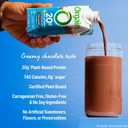 Orgain Organic Vegan Protein Shake, Creamy Chocolate - 20g Plant Based Protein, Ready to Drink, Fruits & Vegetables, Gluten Free, Kosher, No Soy or Dairy Ingredients, 11 Fl Oz (Pack of 12) (EXP 06/09/27)