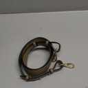 uxcell PU Leather Bag Strap, 41.7"-45.3" Adjustable Crossbody Replacement Straps 1.5" Width for Cross Body Bag, Shoulder Bag (Khaki, Gold Clasp)