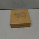 4-Tier Seed Sprouting Kit with Drain Holes and Drain Tray, Upgrade Stackable Microgreens Fresh Organic Bean Seed Sprouter Tray Ripple Soil-Free Sprouter Tray for Beans Alfalfa Seeds