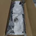 Metal Table Top TV Legs for Samsung, Only for Samsung QN75Q60RAFXZA 2019 Model TV Stand Legs BN96-49091A for Samsung TV Feet No Wall Drilling Easy Installation (Only for Model We Listed)