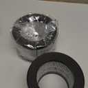 Fil-fresh 2-Pack MK01 & MK06 Replacement Filter, Compatible with AROEVE MK01 & MK06, ToLife TZ-K1, Kloudi DH-JH01 Air Purifier, 4-in-1 H13 True HEPA & Activated Carbon, Smoke Removal Version (Grey)