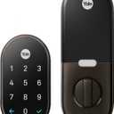 Google Nest x Yale Lock - Tamper-Proof Smart Lock for Keyless Entry - Keypad Deadbolt Lock for Front Door - Oil Rubbed Bronze