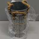 2 Pcs Wedding Sparklers Galvanized Metal Buckets 9.8 Inch Let Love Sparkle Sparklers Wedding Send Off Buckets for Anniversary Engagement Bridal Shower, Excluded Sparkler(Classic Style)