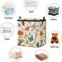 Large Comforter Storage Bag with Zipper,Closet Organizer for Clothes,Blankets,Quilts,Pillows,Fabric Storage Bags with Portable Handles 95L(2-Pack)