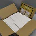 ValBox 4x4x4 White Gift Boxes 50PCS Kraft Paper Boxes with Lids for Gifts, Crafting, Cube, Cupcake Boxes, Easy Assemble Boxes for Party Favor (50 Count (Pack of 1))