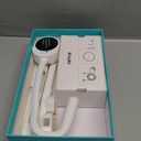 NETVUE Peekababy Baby Camera with Wireless Audio, Adjustable Crib Mount Monitor, Works via 2.4GHz Wi-Fi for Wide Coverage & Stable Connection, Smart App, Two-Way Talk, No Screen (White)