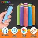 Sidewalk Chalk 52 PCS, Washable & Non-Toxic, 10 Colors Jumbo Chalk Bulk for Chalkboard, Blackboard, Driveway, Playgroud, Outdoor Actitvities