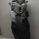 USKAU double camping chair for adults oversized two-person loveseat chair heavy people folding paddle over door seat with cup holder carry bag $660 lb capacity for camping sports backyard Color: Black/Loveseat