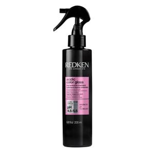 Redken Acidic Color Gloss Heat Protection Leave-In Treatment Spray For Color-Treated Hair - Conditions and Adds Shine, With Heat Protection