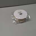 3 x Khaki Velvet Ribbon, Gold Velvet Christmas Ribbon 5/8 Inch Thin, 10 Yd Vintage Ribbons for Christmas Tree Bow Ornaments, Gift Wrapping, Crafts, Choker Necklace, Valentine's Day, Party Decor