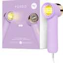 FOREO Peach 2 go IPL Hair Removal Device - Travel-Friendly Permanent Removal - Laser Treatment for Body & Face - Painless & Skin Cooling - Silicone Shield - Customizable - Lavander