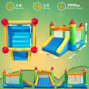 YARD Bounce House, Inflatable Bounce House with Slide for Kids 5-12, Bouncy House with Blower for Outdoor Backyard/Indoor, 12ft x 9ft x 8ft Bouncy Castle, Jump House for Adult Toddlers Kids Party