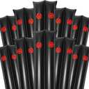 8Ft Pool Water Bags,10 Packs 0.4mm Double Chamber Water Tubes for Inground Pool Cover Heavty Duty Pool Cover Weights for Winter Pool Cover Closing (Black)