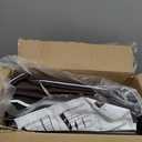 Portable Closet Wardrobe, 67" Closet Storage Organizer Rack with Shelves and Cover for Hanging Clothes, Non-Woven Fabric, Quick and Easy to Assembly (Dark Brown)