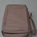 Fasrom Small Breast Pump Bag Backpack with Cooler Compatible with Momcozy and Medela Pumps, Pumping Tote with Waterproof Mat, Pink