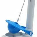 Toilet Replacement Parts,Toilet Flush Valve Assembly for One-Piece Toilets with Flapper and Chain 3-Inch Replacement Parts, Repair Kit, Easy Install