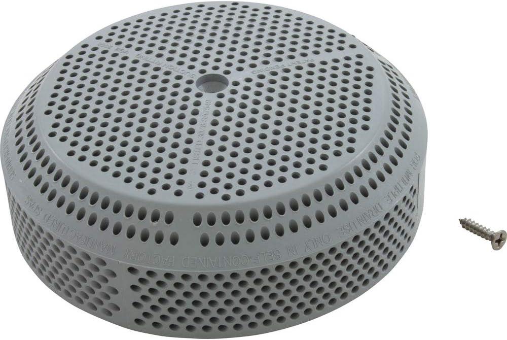 Balboa Water Group Suction Cover, BWG, 4-7/8", 179/256 gpm, Light Gray