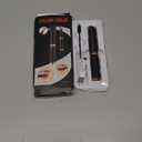 Heated Eyelash Curler - 2-in-1 Clip-Type Design, 3 Temperature Modes, USB Rechargeable Electric Eyelash Curler, Natural Curling 24H Long-Lasting Curl, Gift for Women, Brown Black A1