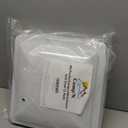 Camp'N 14.5 Inch Universal RV Roof Vent for Trailer, Camper, Motorhome - RV Vent Covers for Roof - OEM Lid Replacement (14.5 x 14.5 White 1-Pack)