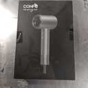 slopehill Professional Ionic Hair Dryer, Powerful 1800W Fast Drying Low Noise Blow Dryer with 2 Concentrator Nozzle 1 Diffuser Attachments for Home Salon Travel (Black)