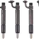 6PCS Fuel Injectors 1817126C91 781779 Compatible With Navistar Engines DT466 DTA466