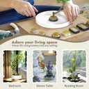 80mm Flower Frog Large Floral Frog Flower Arrangements Supplies Japanese Ikebana Kenzan with Rubber Base (3.15inch)