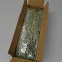 Alpurple 50 Pcs Christmas Snow Frosted Pine Branches- 13.5" Snowy Artificial Pine Needles Branches Twigs- Greenery Ceder Sprigs Pine Picks Stems for Christmas Wreath Home Garden Decoration