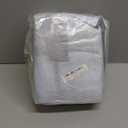 80L Clear Large Storage Bag, Clothes Storage Containers for Organizing Closet, Bedroom, Underbed, Comforters, Clothing, Blankets, Pillow, Foldable Organizer with Sturdy Handle and Zippers (6)