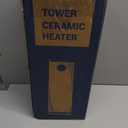 Space Heater for Indoor Use, 1500W Fast Electric Portable Ceramic Heaters with Thermostat, 4 Modes, 24H Timer, 70Oscillating Room Heater with Remote for Office Bedroom Use, 2023 Upgraded