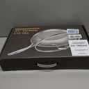 Titanium Frying Pan with Lid - 10.25" No Coating PFAS-Free Skillet, Tri-Ply Titanium & Stainless Steel, Induction & Dishwasher Safe