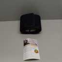 PURE ERA Carpet Stair Treads Tape Free Non Slip Indoor Stair Carpet Stair Protectors Pet-Friendly Non-Slip Skid Resistant Washable Reusable 8" x 30"(2 Pieces,Black)