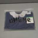 Little Me Clothes for Baby Girls' Navy 2-Piece Sweatshirt Set, Blue, 18 Months