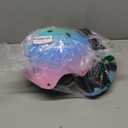 Kids Bike Helmet and Pad Set for Girls Boys Ages 2-3-5-8-14, Adjustable Toddler Youth Helmet with Knee & Elbow Pads for Bicycle, Skating, Scooter - Multiple Bright Color Options (GreenBluePink) S