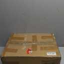 Yoobure End Table with Charging Station, LED Narrow Side Table Bedside Table, Small Night Stand End Tables Living Room, Skinny Nightstand with 3 Fabric Drawers, Side Tables Bedroom for Small Spaces (White)