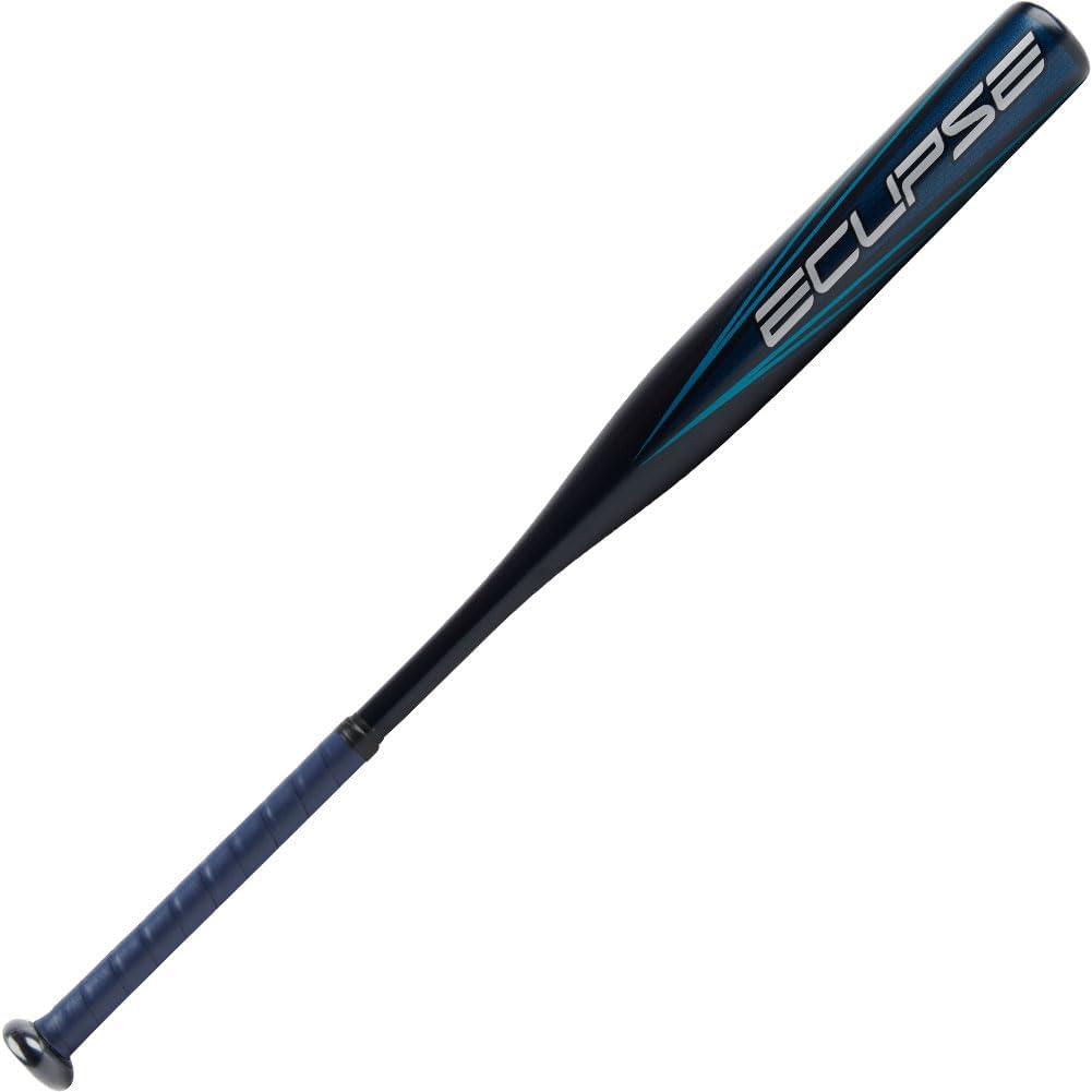 Rawlings Eclipse Fastpitch Softball Bat | -12 Drop | 1 Pc. Aluminum | Approved for All Associations (27 Inch, Jet Black / Electric Blue)