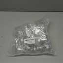 16PCS DIY Christmas Hanging Decoration，2.36Inch Clear Plastic Fillable Ornament Balls， for Christmas, Halloween, Birthday, Wedding Decor, DIY Crafts Decorations (60 mm)