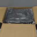 AMAZEAR Waterproof Hard Case for DJI OSMO Action 6, Action6 Pro Accessory Dual Layer Shockproof Carrying Box Hardshell Travel Case with Soft EVA Inner, Shoulder Strap Included, Black