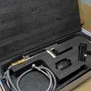 Lefton Pull-Out Waterfall Kitchen Faucet with Temperature Display in Fahrenheit, Three Water Outlet Modes, Single Hole, Brushed Nickel, KF2209-0