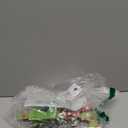 3 Pcs Wood Christmas Tree Tabletop, Lime Green Bendable Mini Christmas Tree Small Decor Farmhouse Standing with Base for Home Office Tabletop Decoration (Polka dot)