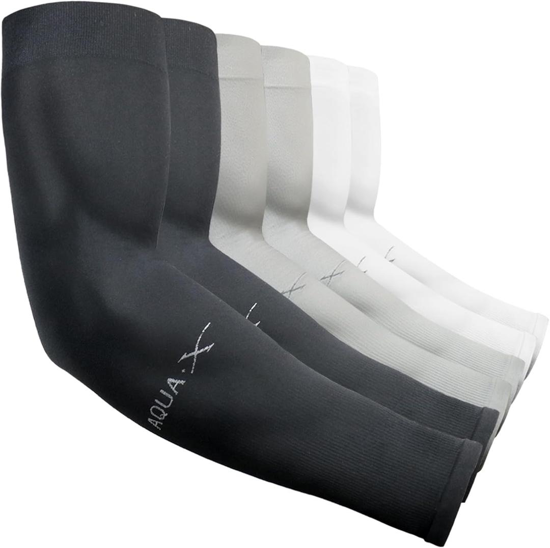 beister 6/3 Pairs UV Protection Cooling Arm Sleeves for Women Men, Long Sunblock Protective Cycling Arm Cover