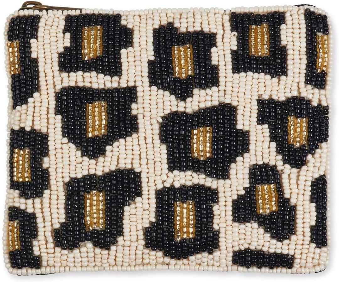 Bamboo Trading Company SHCP026 Club Bag Collection Leopard Coin Purse, 4-inch Length