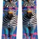 Ao Yee ZGL White Elephant Gifts,Christmas Gag Socks Stocking Stuffers for Animal Lovers Adult Women Men Teens Cat Mom Dog Dad