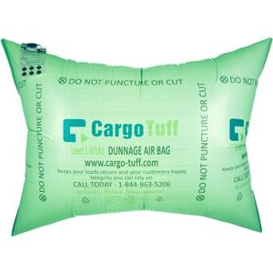 IDL Packaging 36" x 48" Dunnage Airbags, Woven Polypropylene, Level 1 - Fill The Void in Trucks and Intermodal Shipments, Reusable - Cargo Securing Solution for Container Stuffing